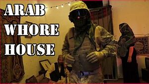 TOUR OF BOOTY - American Soldiers Slinging Dick In An Arab Whorehouse